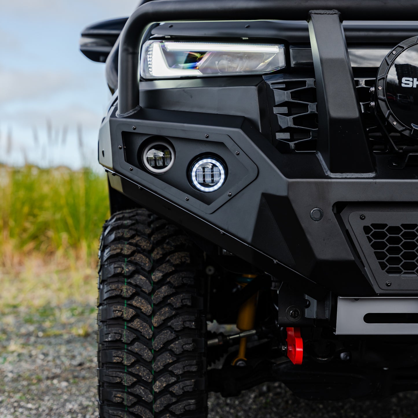 SHIELD Off-Road Triple Loop Bull-Bar to suit Toyota Hilux N90 2026 - Present - view 3
