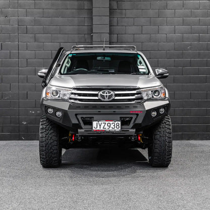 DEFENDER Off-Road Loopless Bull-Bar to suit Toyota Hilux 2015 - 2020