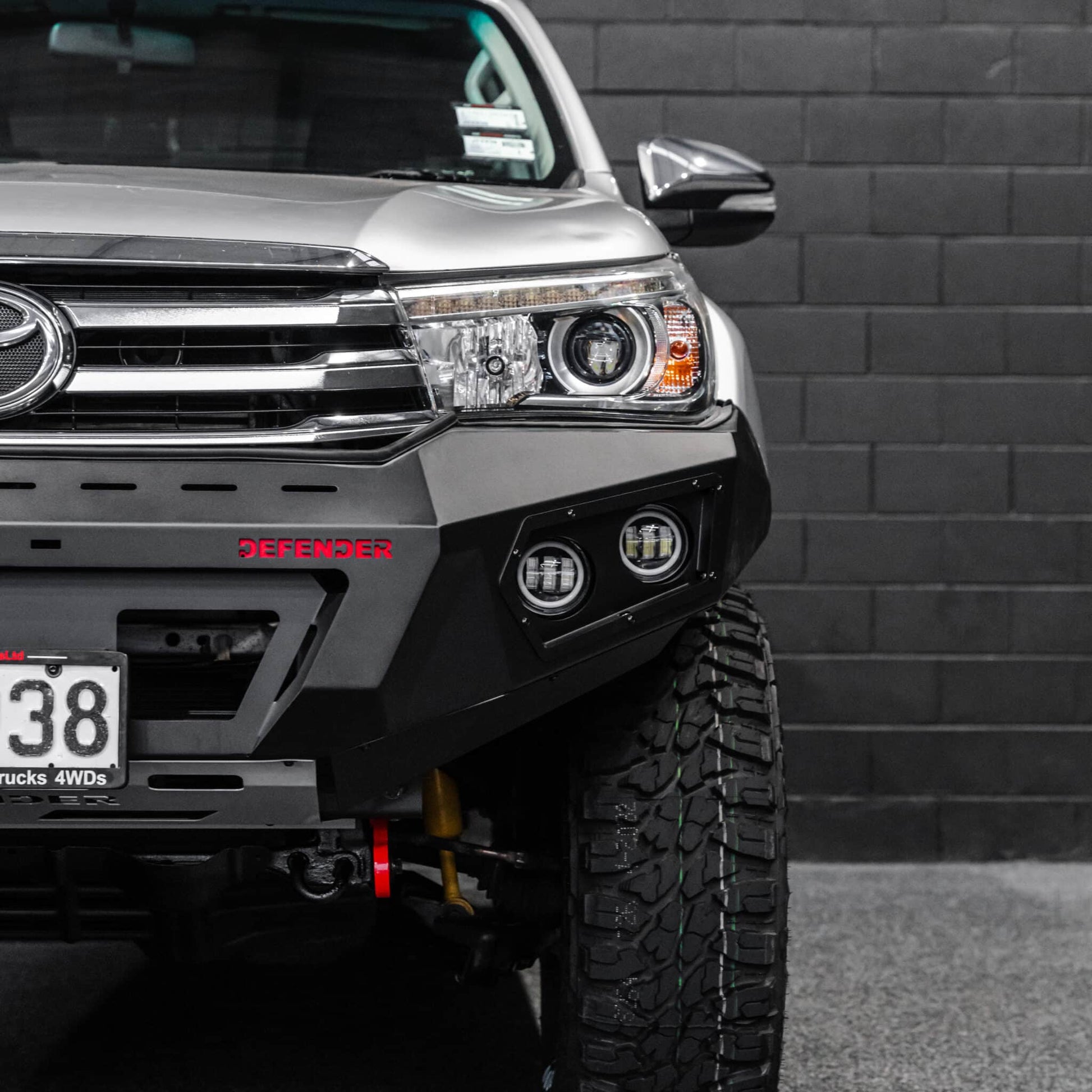 SHIELD Off-Road Loopless Bull-Bar to suit Toyota Hilux 2015 - 2020 - view 4