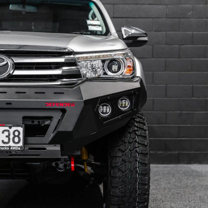 DEFENDER Off-Road Loopless Bull-Bar to suit Toyota Hilux 2015 - 2020