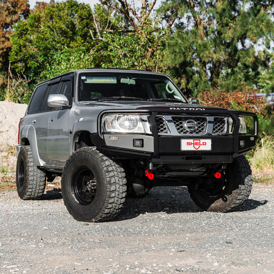 SHIELD Off-Road Triple Loop Bull-Bar to suit Nissan Patrol Y61 GU 1998 - 2015