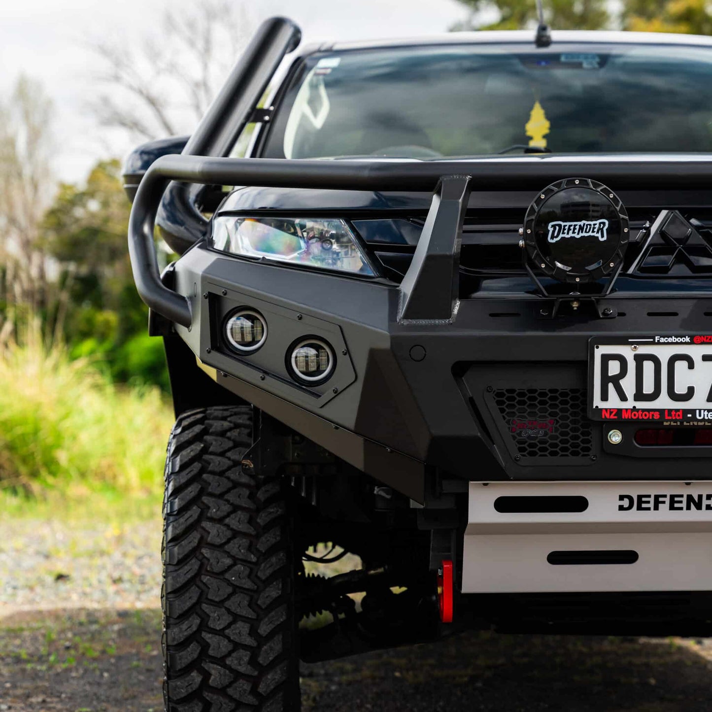 SHIELD Off-Road Triple Loop Bull-Bar to suit Mitsubishi Triton 2019 - 2023 - view 5