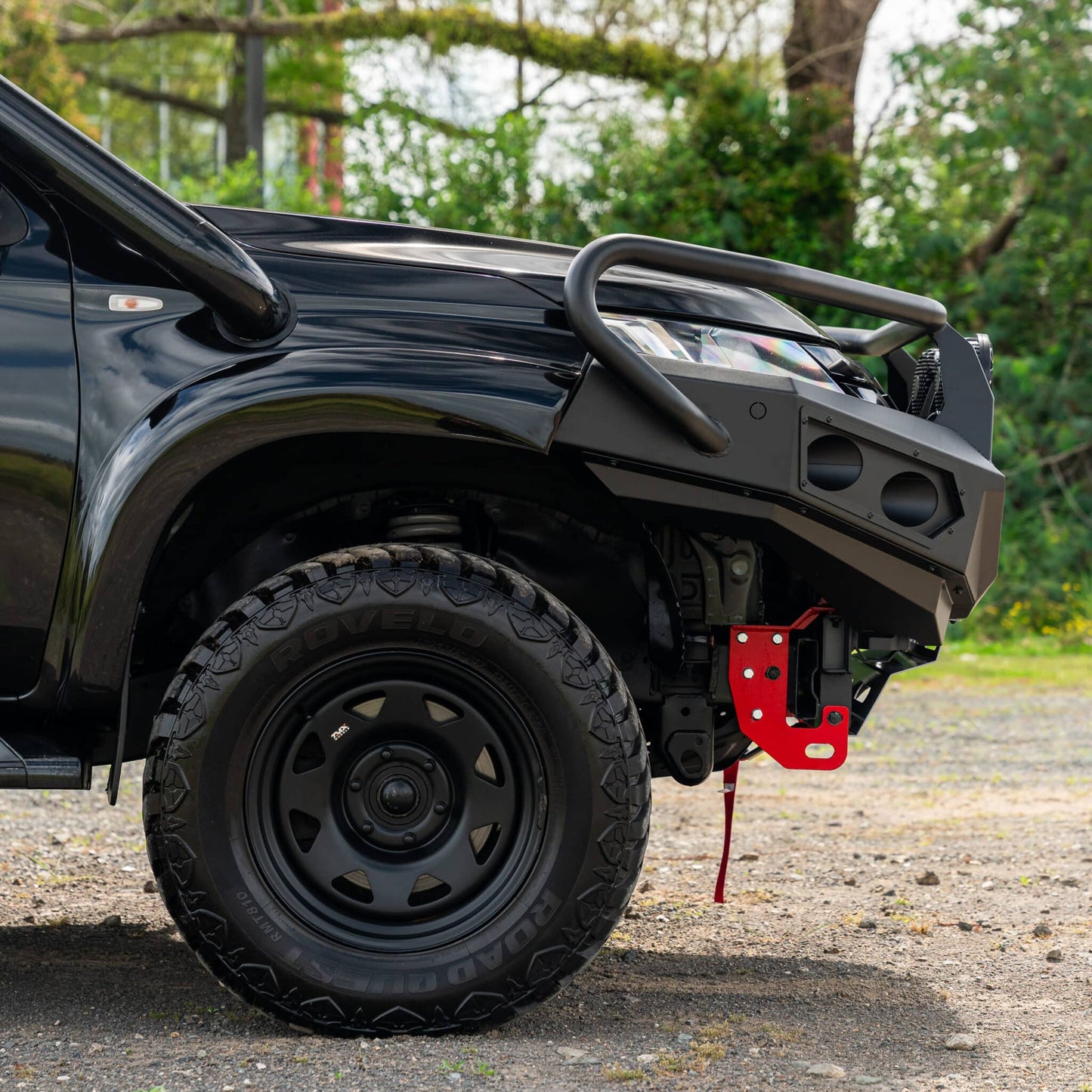 SHIELD Off-Road Triple Loop Bull-Bar to suit Mitsubishi Triton 2019 - 2023 - view 4