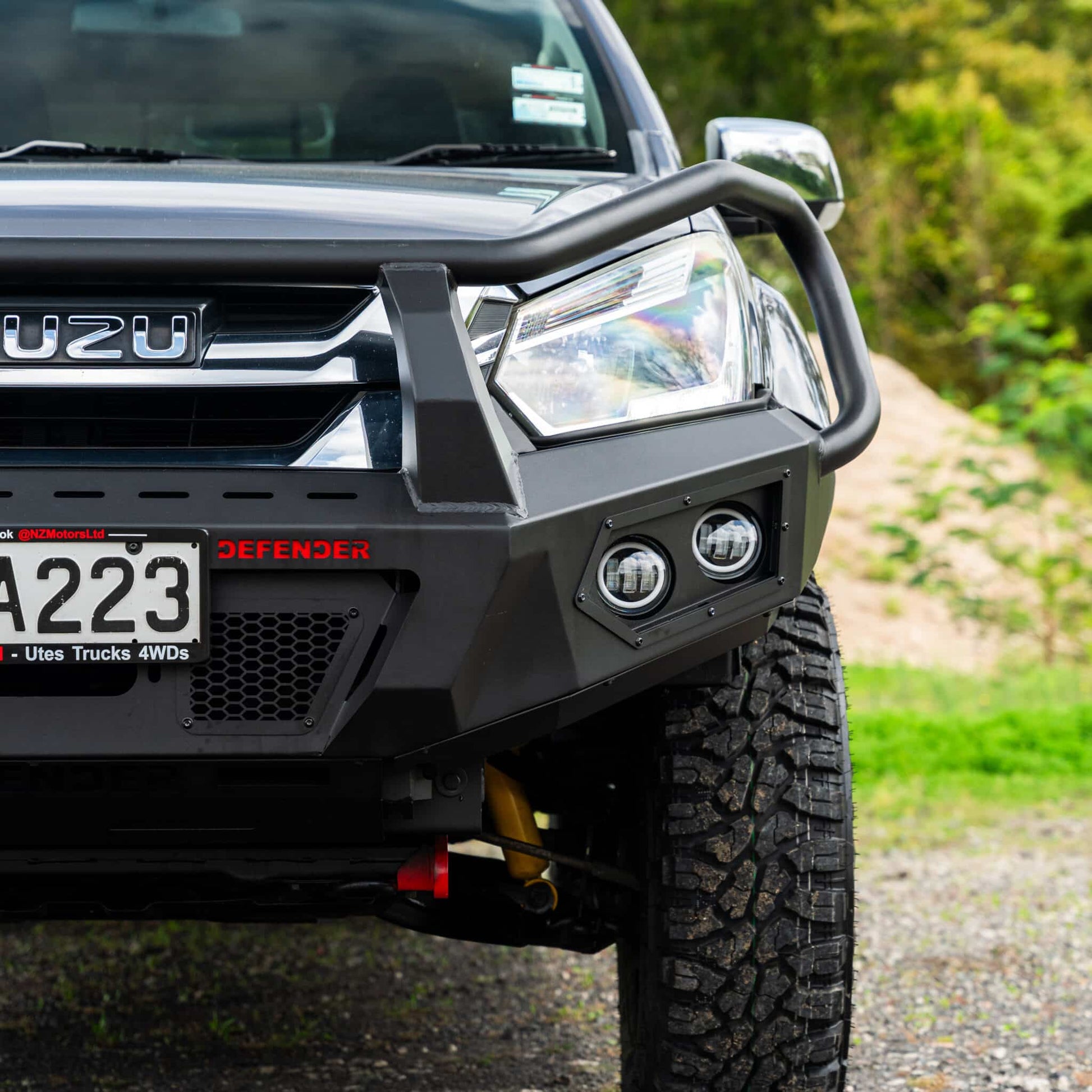 SHIELD Off-Road Triple Loop Bull-Bar to suit Isuzu D-Max 2016 - 2020 - view 6