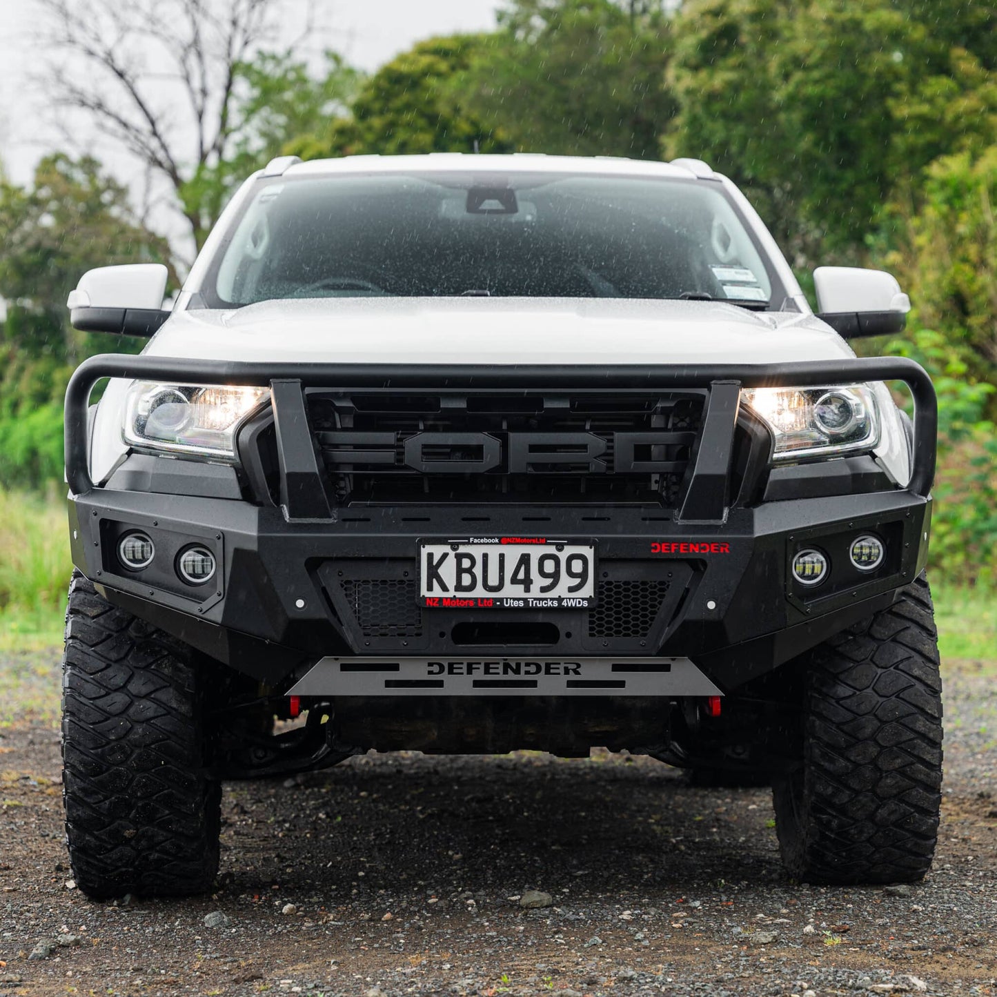 SHIELD Off-Road Triple Loop Bull-Bar to suit Ford Everest 2015 - 2022 - view 4