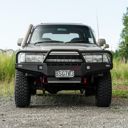 SHIELD Off-Road Triple Loop Bull-Bar to suit Toyota Land Cruiser 80 Series 1990 - 1997 - view 2
