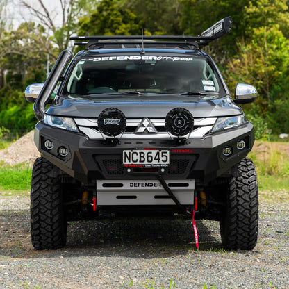DEFENDER Off-Road Loopless Bull-Bar to suit Mitsubishi Triton 2019 - 2023