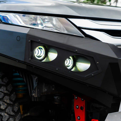 DEFENDER Off-Road Loopless Bull-Bar to suit Mitsubishi Triton 2019 - 2023