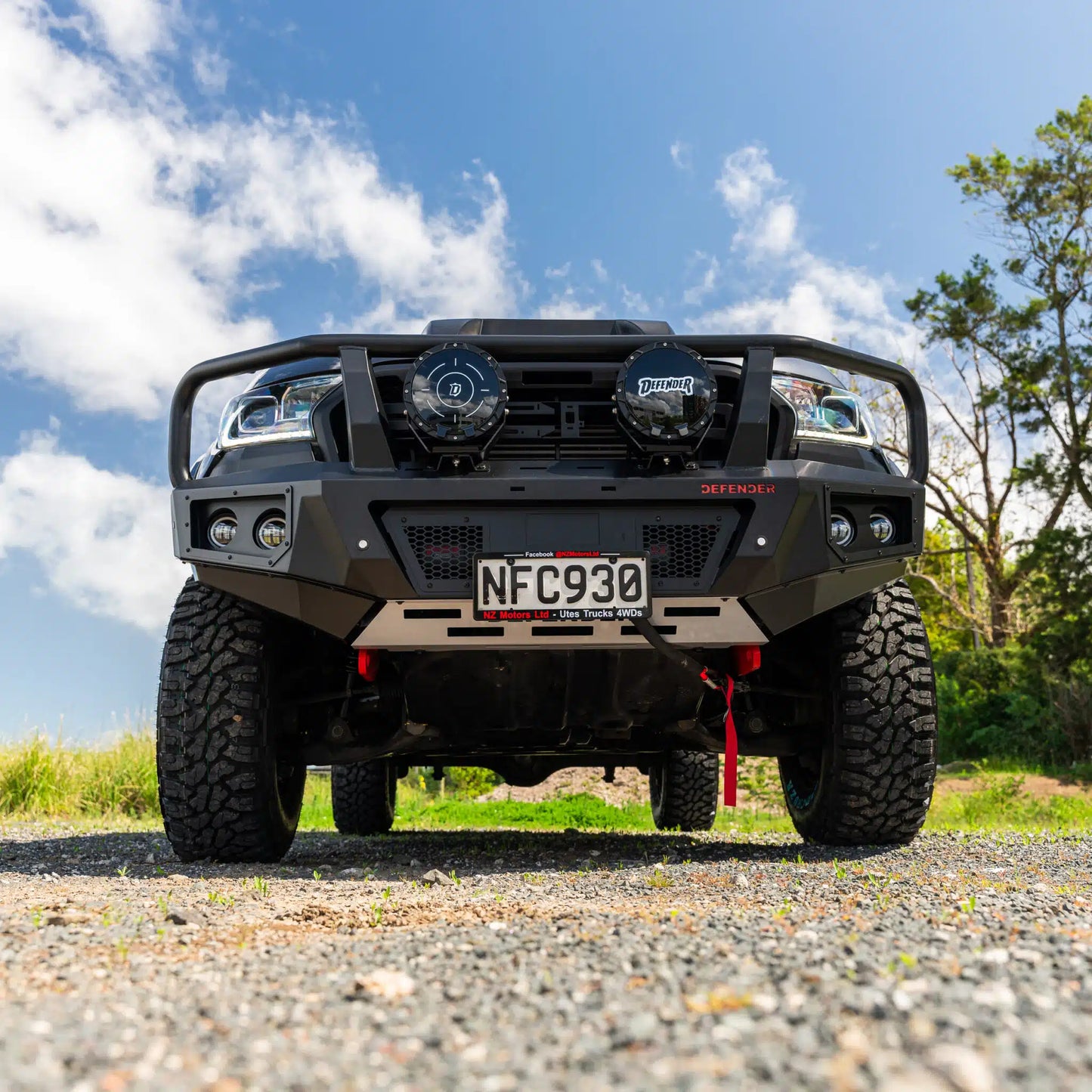 DEFENDER Off-Road Triple Loop Bull-Bar to suit Ford Ranger 2015 - 2022