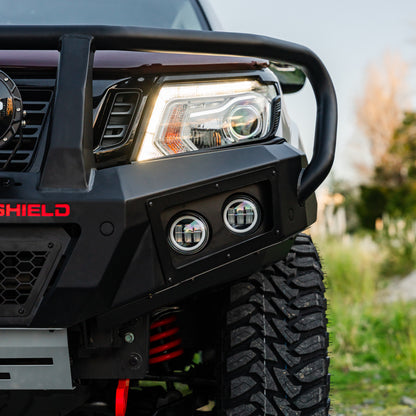 SHIELD Off-Road Triple Loop Bull-Bar to suit Nissan Navara 2015 - 2021 - view 4