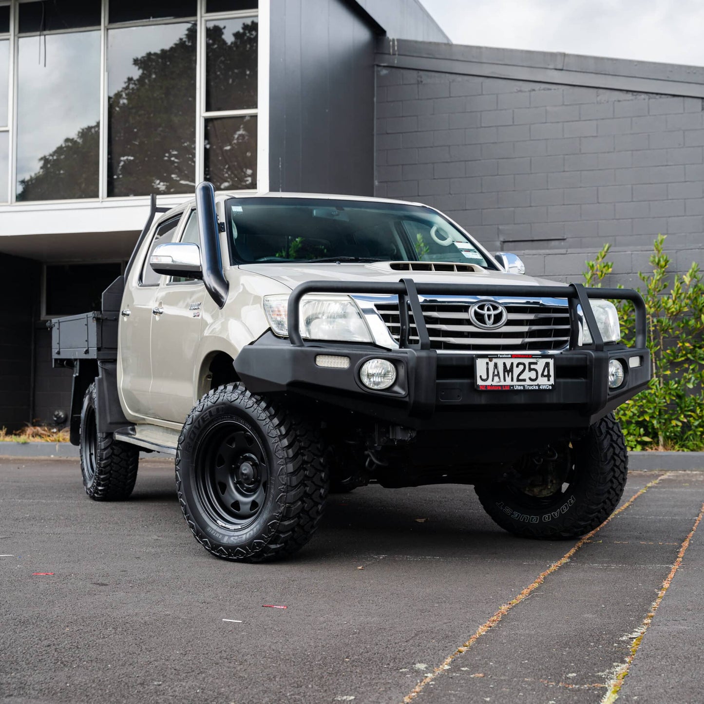 SHIELD Off-Road Stainless Snorkel to suit Toyota Hilux N70 2005 - 2015