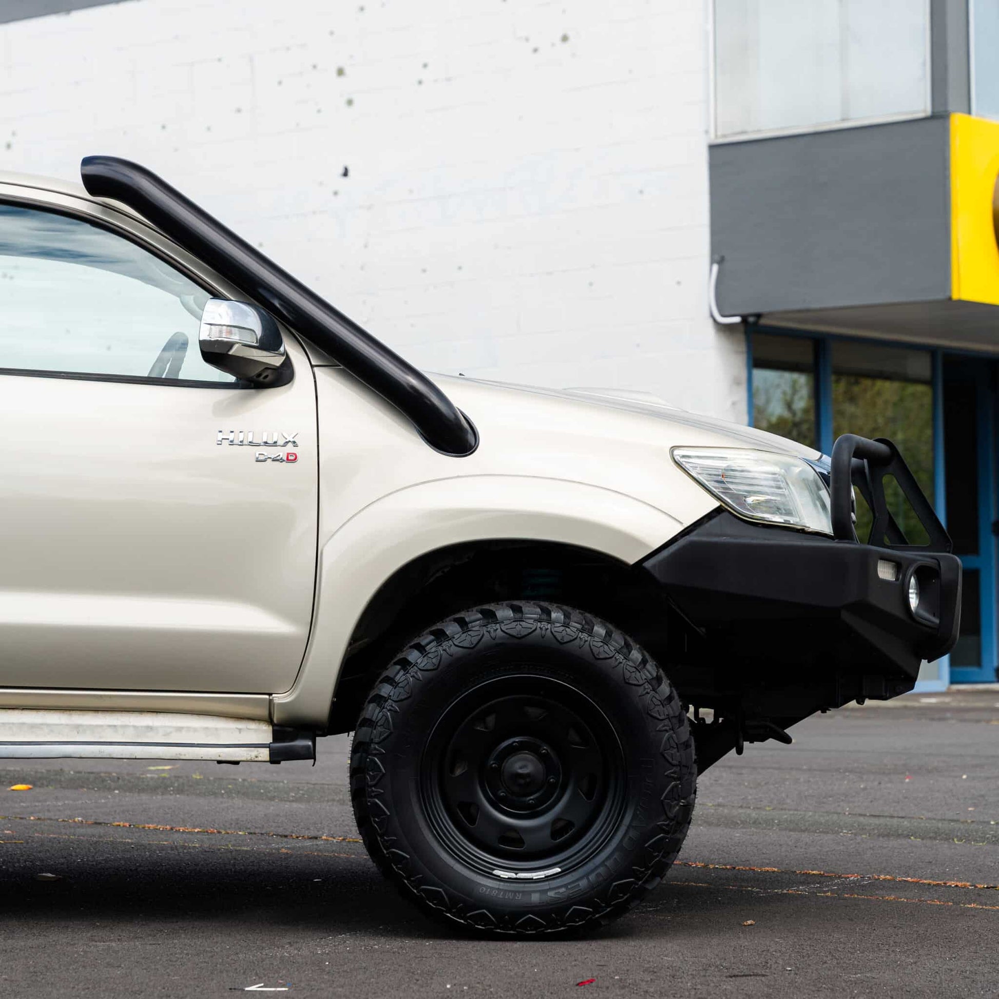 SHIELD Off-Road Stainless Snorkel to suit Toyota Hilux N70 2005 - 2015 - view 2