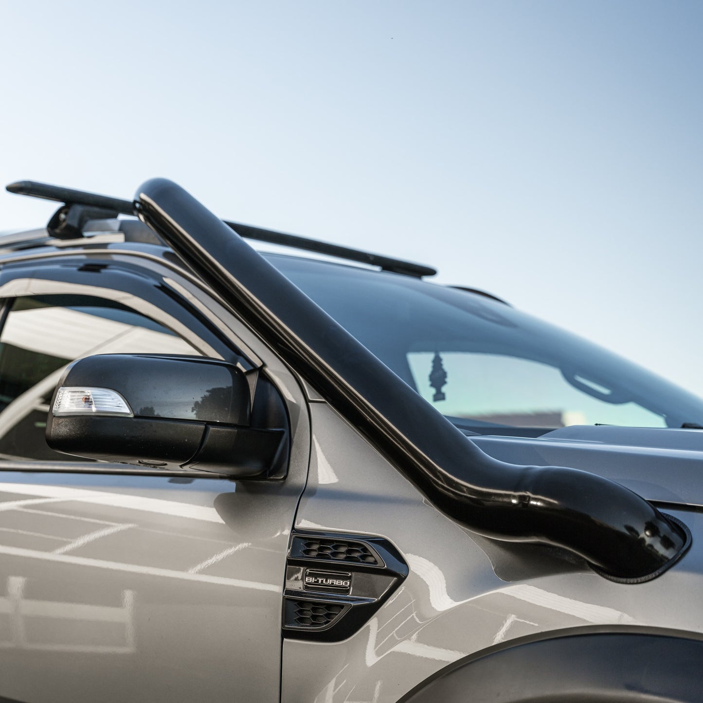 SHIELD Off-Road Stainless Snorkel to suit Ford Ranger PX 2011 - 2022 - view 3