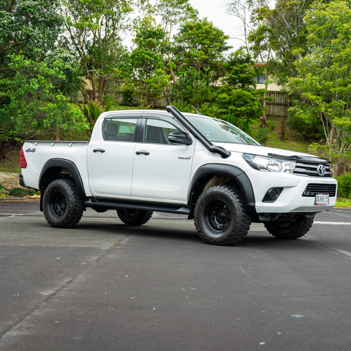 SHIELD Off-Road Smooth Style Fender Flares to suit Toyota Hilux 2015 - 2018 - view 2