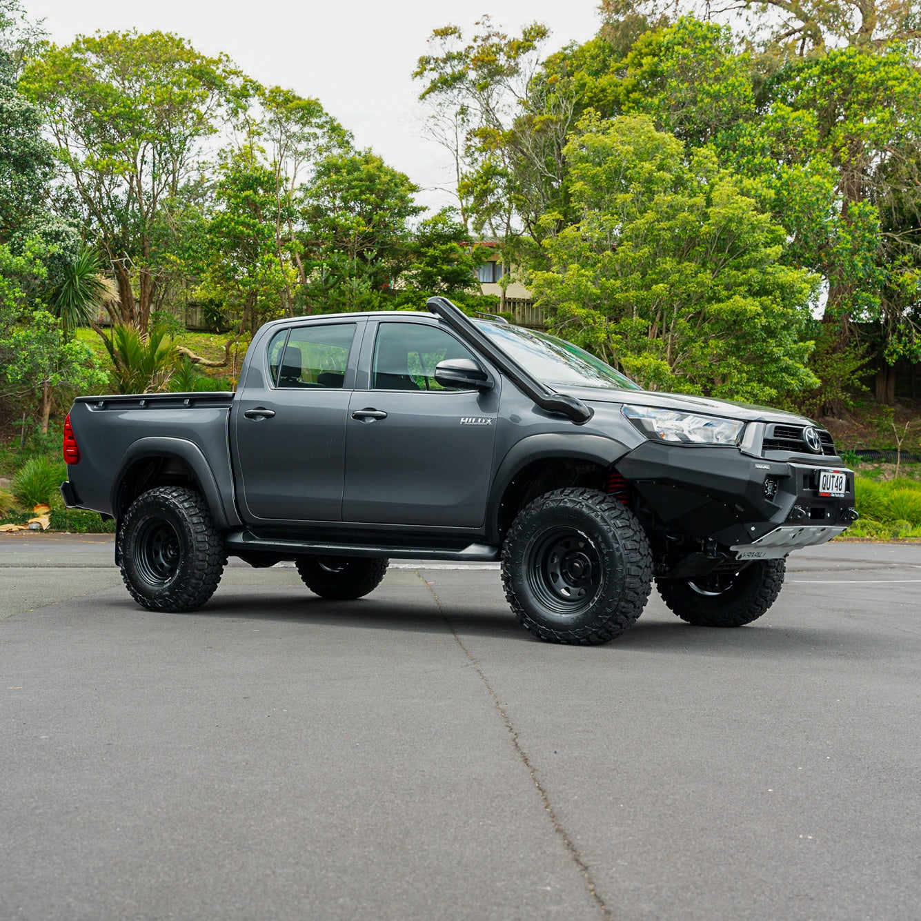 SHIELD Off-Road Smooth Style Fender Flares to suit Toyota Hilux 2021 - 2024 - view 2