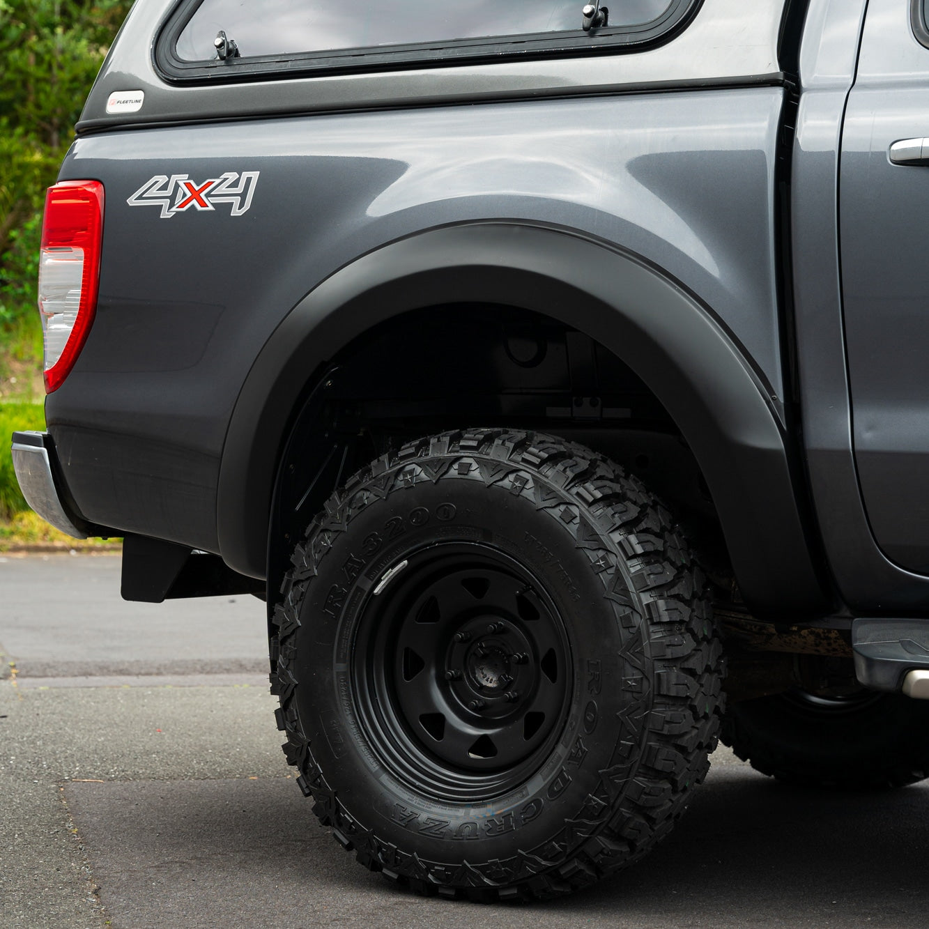 SHIELD Off-Road Smooth Style Fender Flares to suit Ford Ranger 2016 - 2018 - view 4