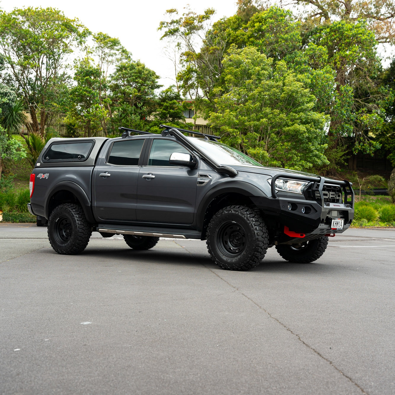 SHIELD Off-Road Smooth Style Fender Flares to suit Ford Ranger 2016 - 2018 - view 2