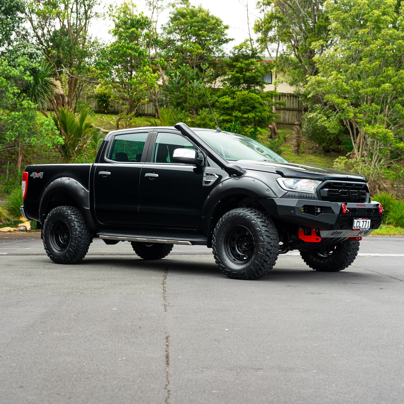 SHIELD Off-Road Bolt Style Fender Flares to suit Ford Ranger PX2 2016 - 2018 - view 4
