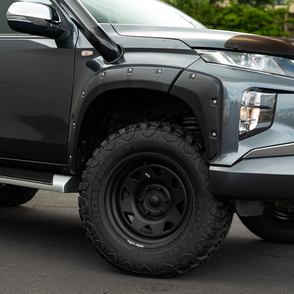 SHIELD Off-Road Bolt Style Fender Flares to suit Mitsubishi Triton 2019 - 2022 - view 3