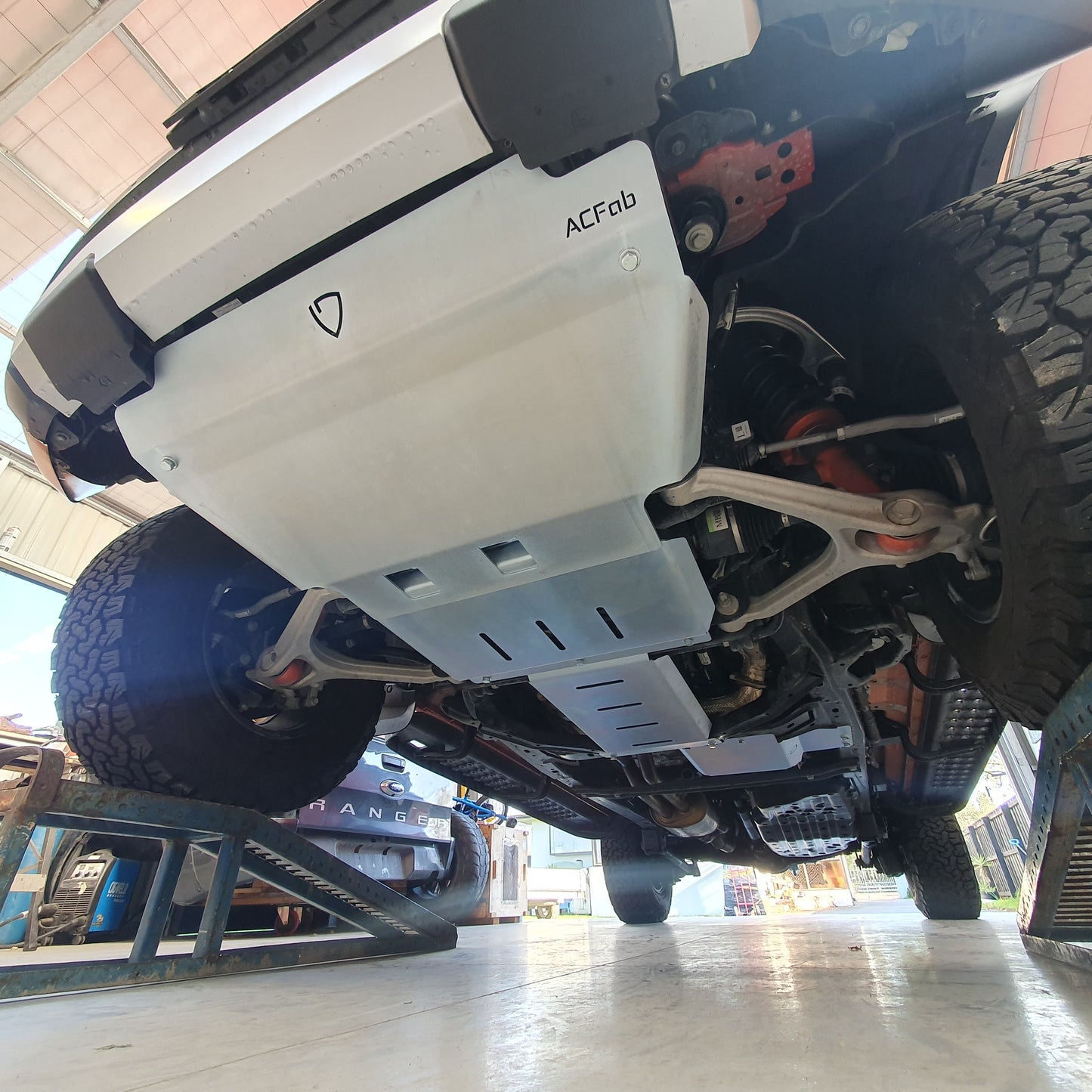 Ford Ranger Raptor Next Gen RA 2022+ Bash Plates side view