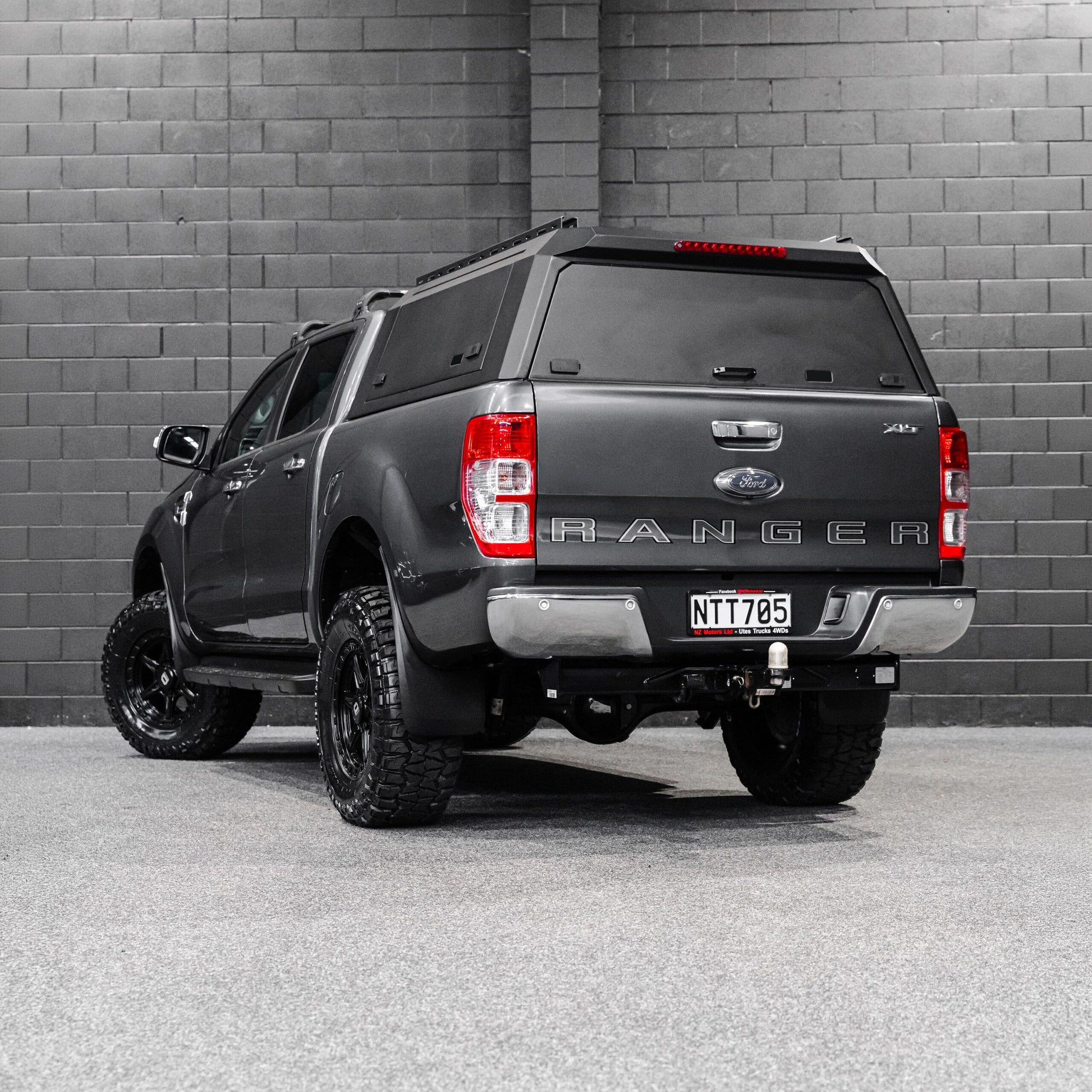 SHIELD Off-Road Aluminium Windowless Canopy to suit Ford Ranger PX1-3 2012 - 2022
