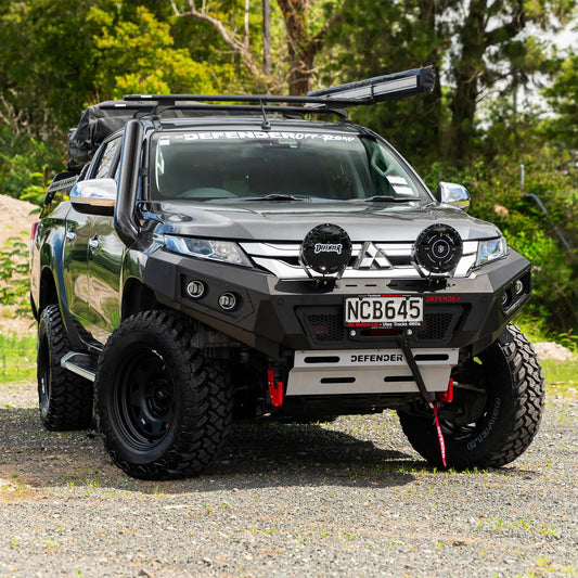 DEFENDER Off-Road Loopless Bull-Bar to suit Mitsubishi Triton 2019 - 2023