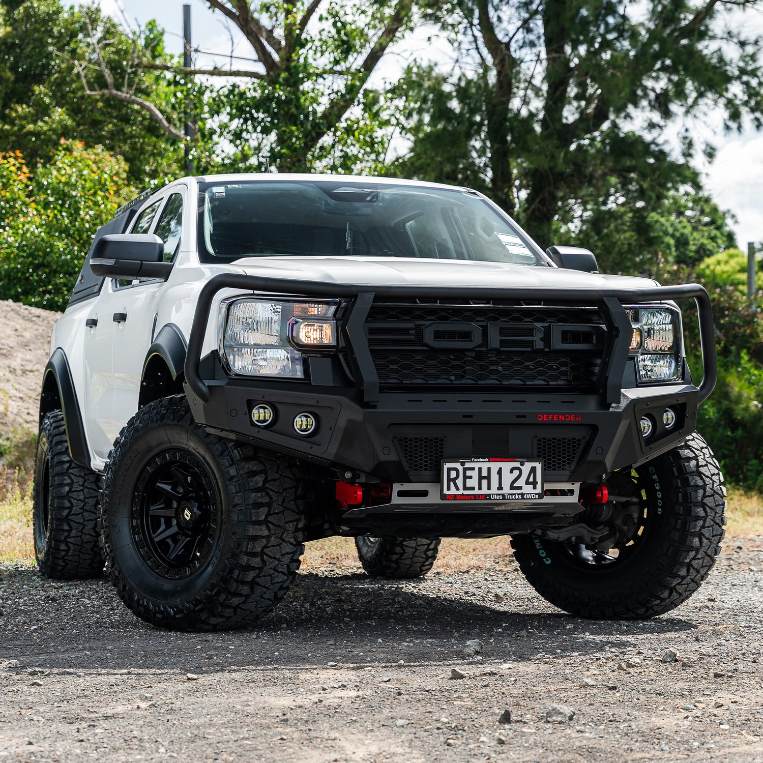 SHIELD Off-Road Smooth Style Fender Flares to suit Ford Ranger Next Gen 2022 - Present