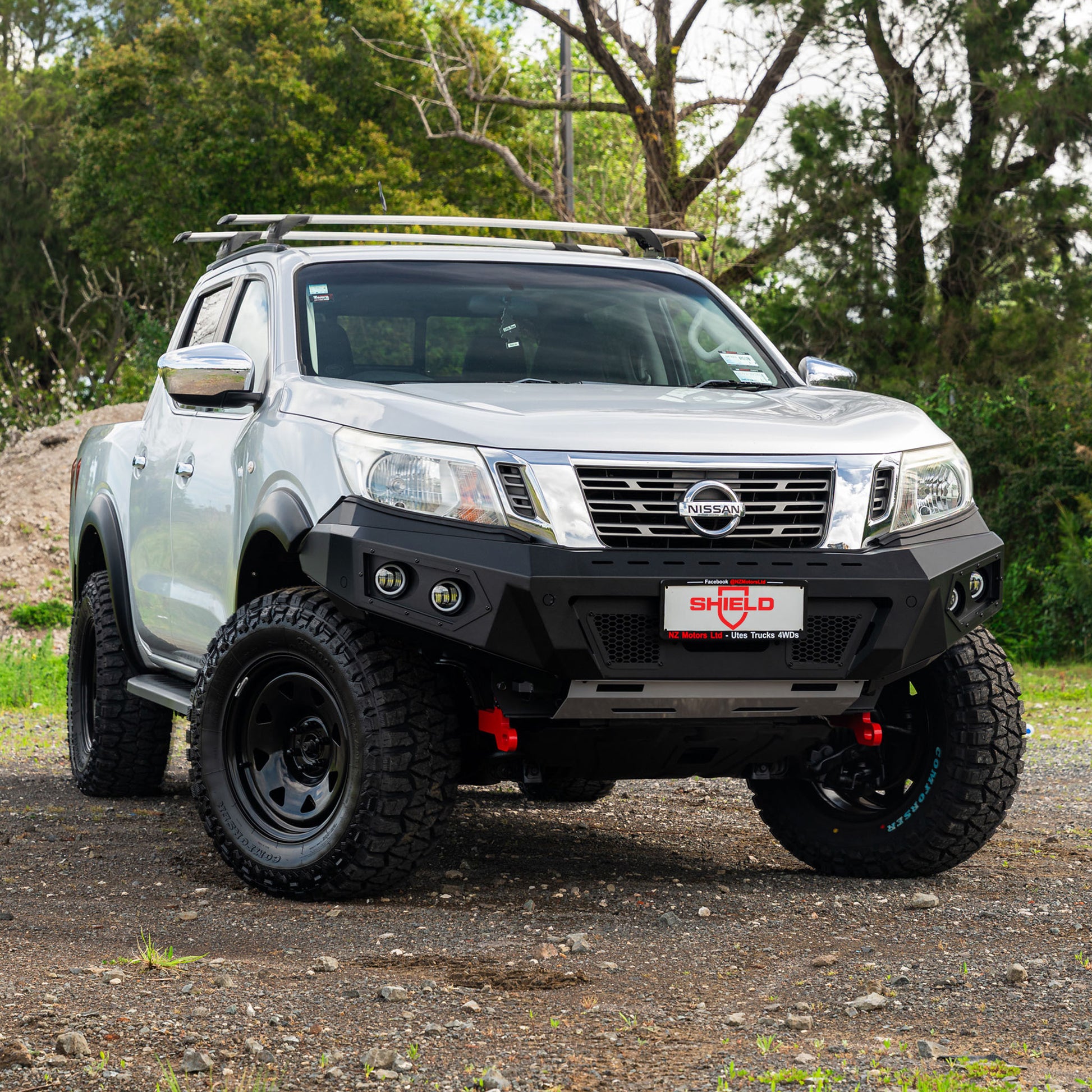 SHIELD Off-Road Loopless Bull-Bar to suit Nissan Navara 2015 - Present