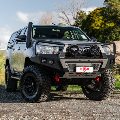 SHIELD Off-Road Triple Loop Bull-Bar to suit Toyota Hilux 2015 - 2020