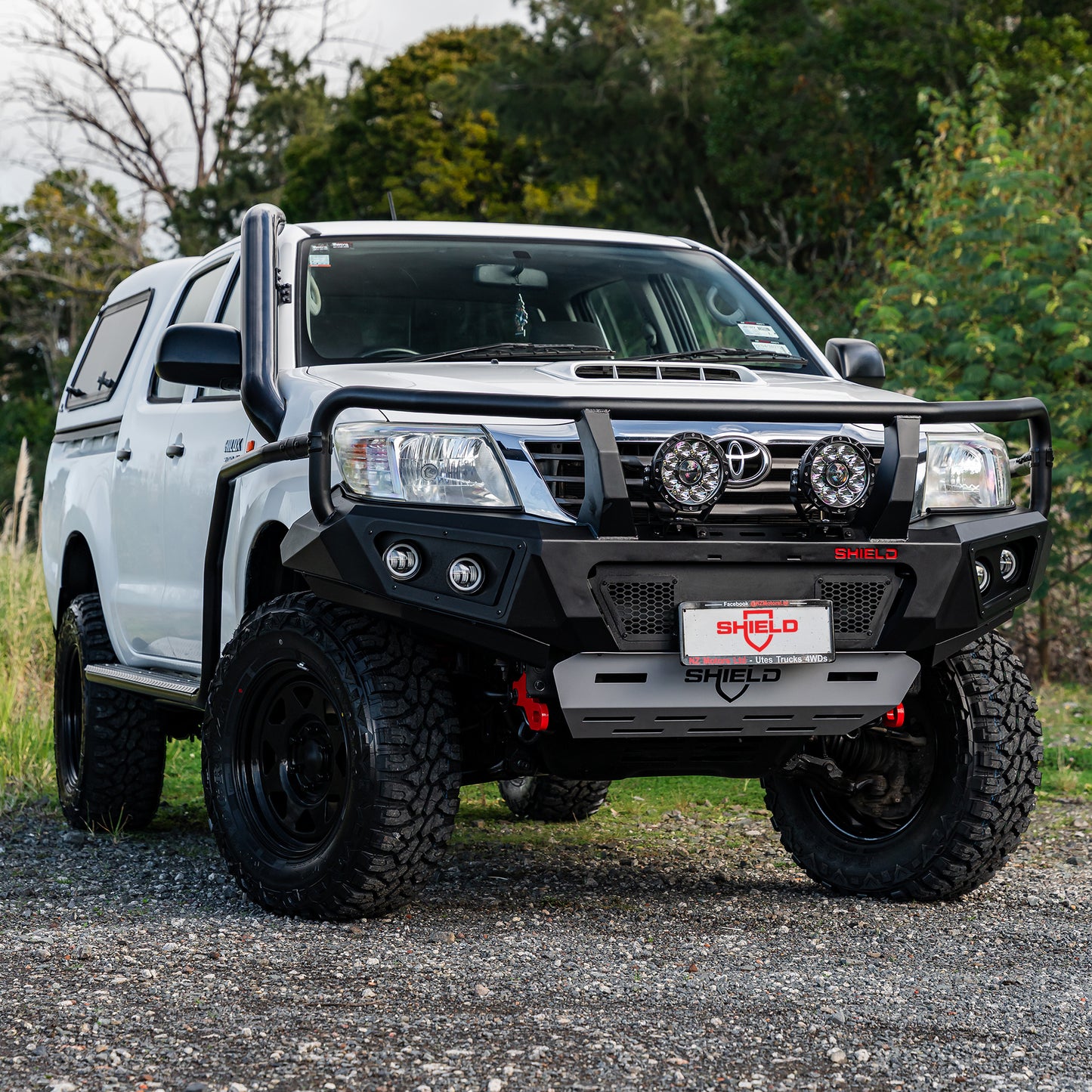 SHIELD Off-Road Triple Loop Bull-Bar to suit Toyota Hilux 2012 - 2015 (Facelift)