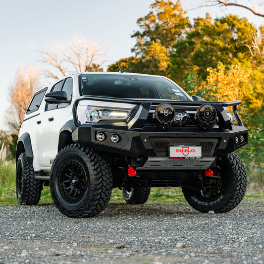 SHIELD Off-Road Triple Loop Bull-Bar to suit Toyota Hilux Widetrack 2021 - Present