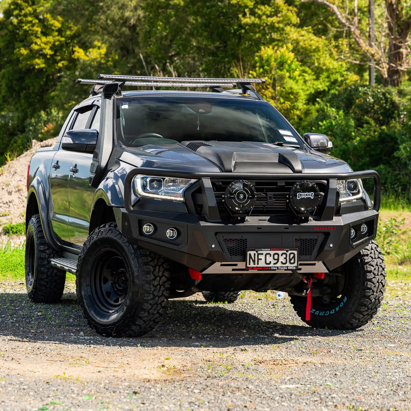 DEFENDER Off-Road Triple Loop Bull-Bar to suit Ford Ranger 2015 - 2022