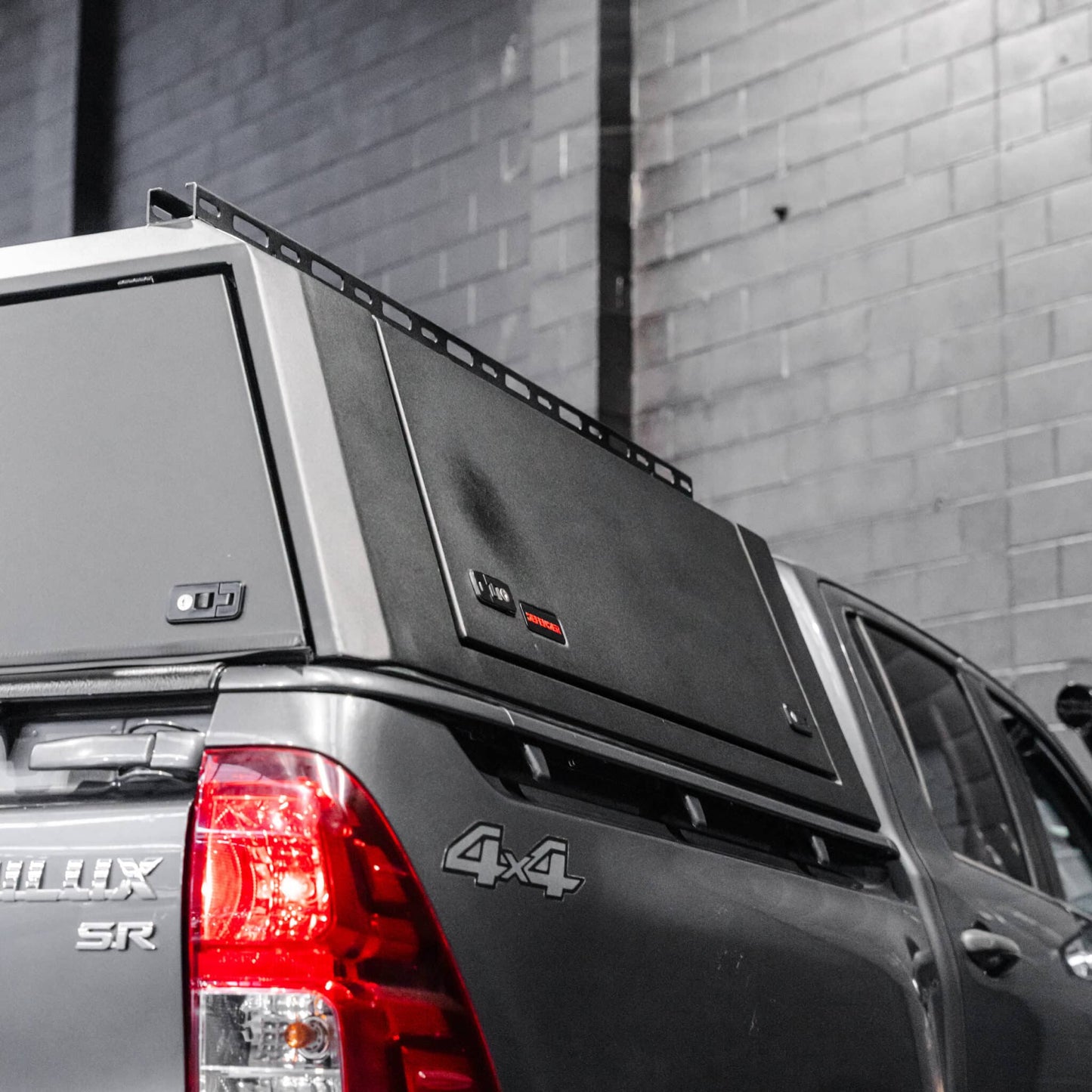 SHIELD Off-Road Aluminium Windowless Canopy to suit Toyota Hilux J-Deck Wellside 2015 - Present - view 4