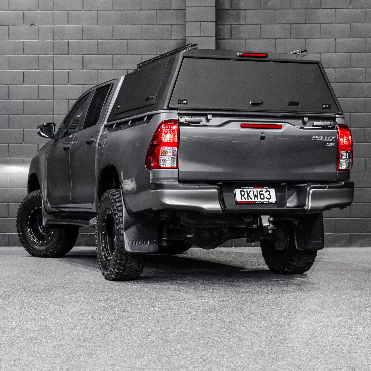 SHIELD Off-Road Aluminium Windowless Canopy to suit Toyota Hilux J-Deck Wellside 2015 - Present