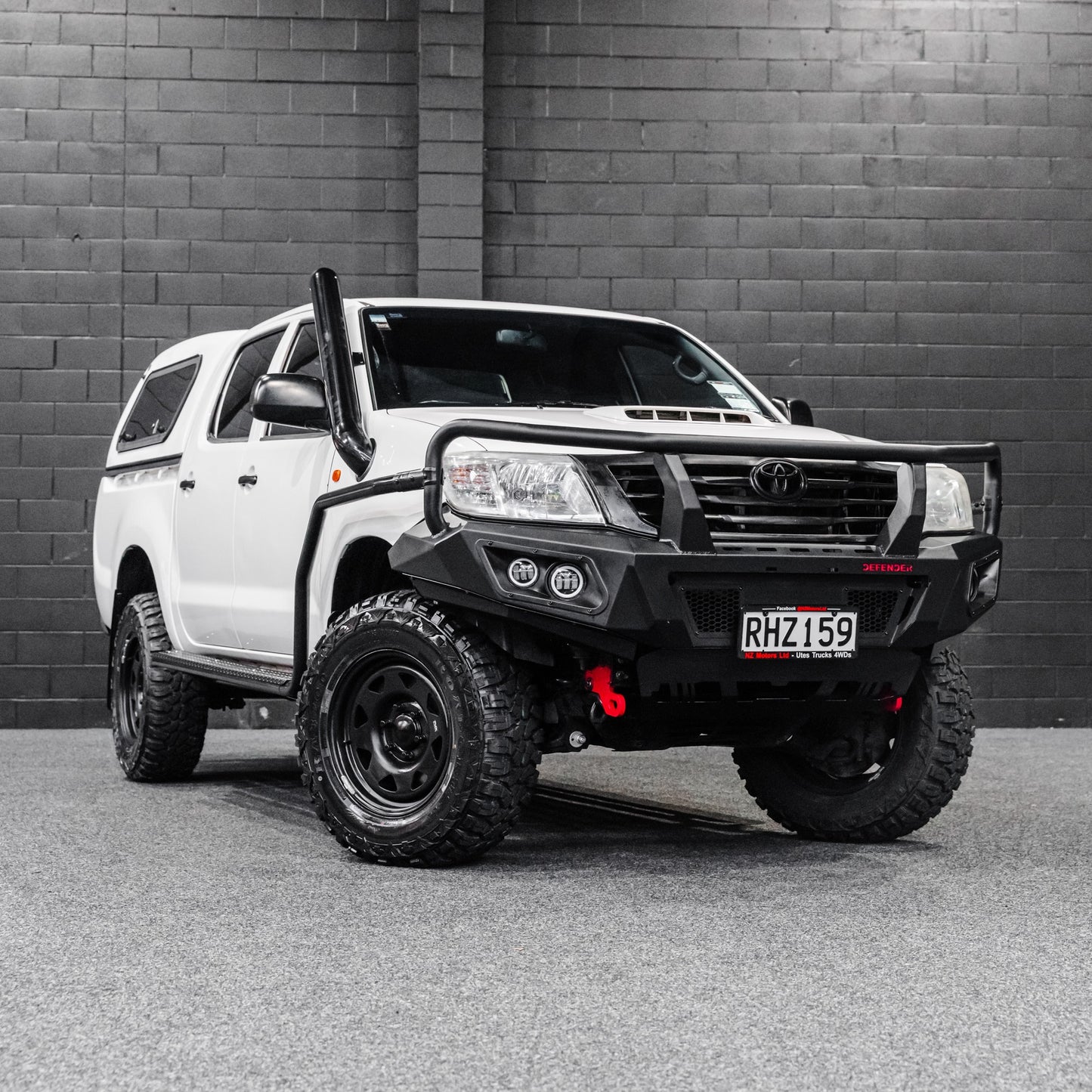 SHIELD Off-Road Brush Bar & Rock Slider Combo to suit Toyota Hilux N70 2005 - 2015