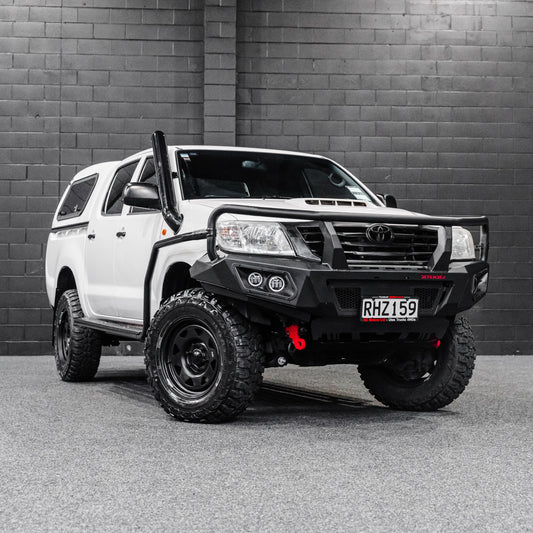 SHIELD Off-Road Brush Bar & Rock Slider Combo to suit Toyota Hilux N70 2005 - 2015