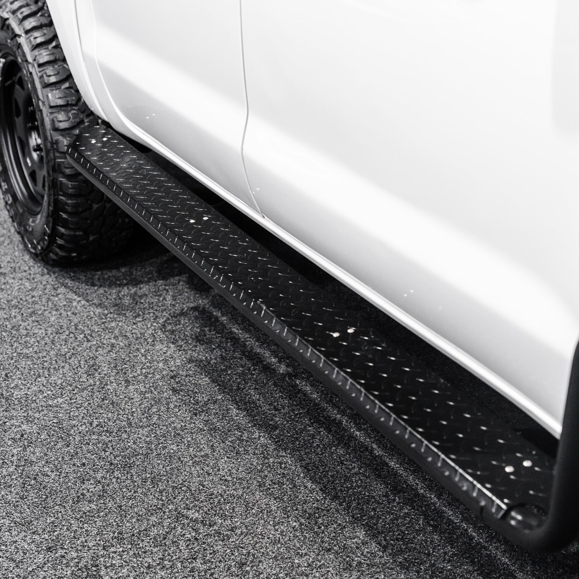 SHIELD Off-Road Brush Bar & Rock Slider Combo to suit Toyota Hilux N70 2005 - 2015 - view 3