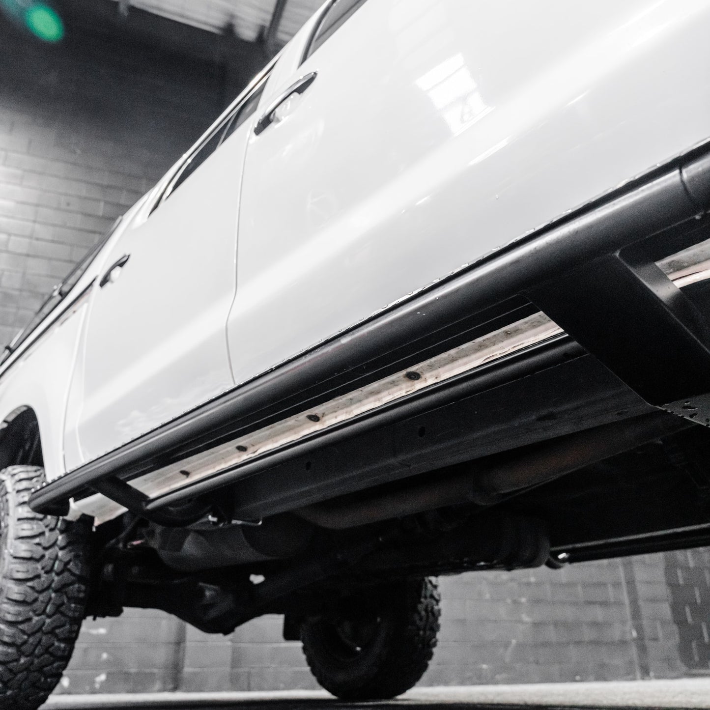 SHIELD Off-Road Brush Bar & Rock Slider Combo to suit Toyota Hilux N70 2005 - 2015 - view 4