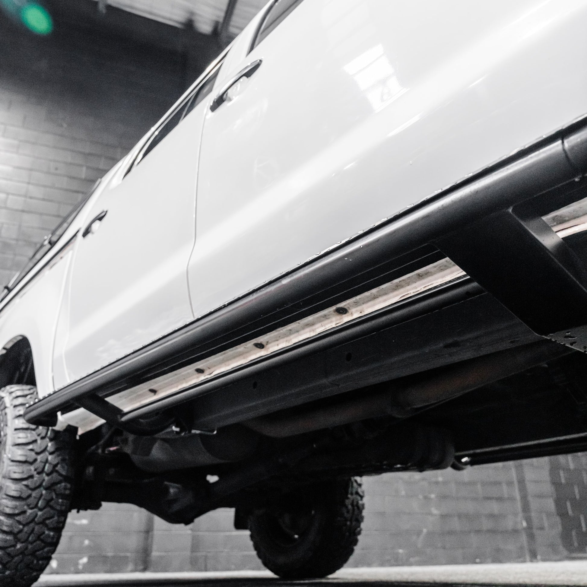 SHIELD Off-Road Brush Bar & Rock Slider Combo to suit Toyota Hilux N70 2005 - 2015 - view 4