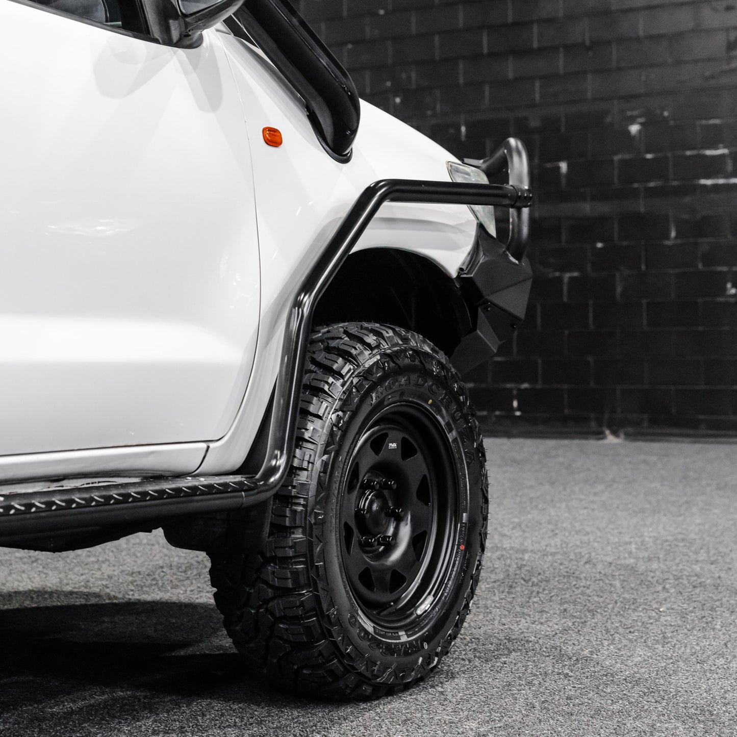 SHIELD Off-Road Brush Bar & Rock Slider Combo to suit Toyota Hilux N70 2005 - 2015 - view 6