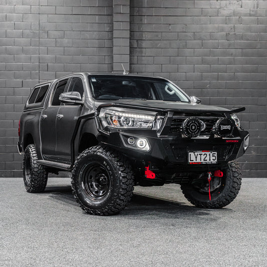 SHIELD Off-Road Brush Bar & Rock Slider Combo to suit Toyota Hilux N80 2015 - Present
