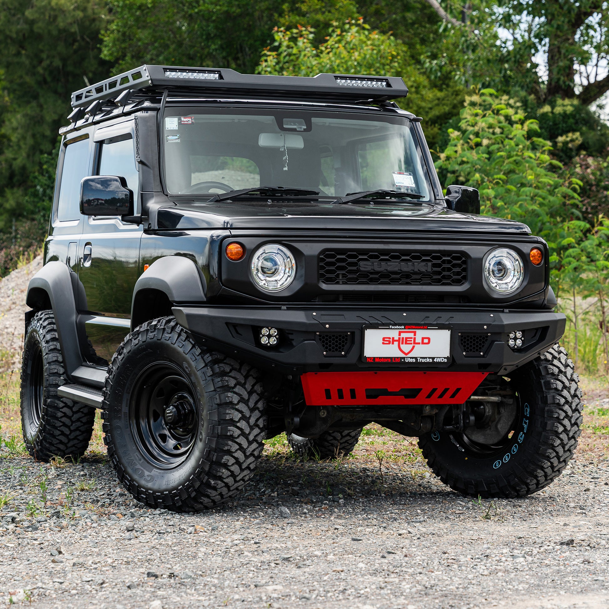 SHIELD Off-Road Loopless Bull-Bar to suit Suzuki Jimny 2018 - Present