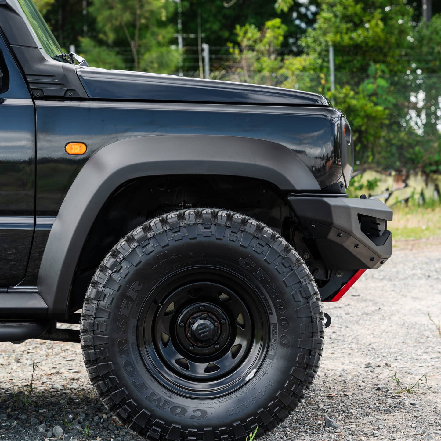 SHIELD Off-Road Loopless Bull-Bar to suit Suzuki Jimny 2018 - Present - view 6