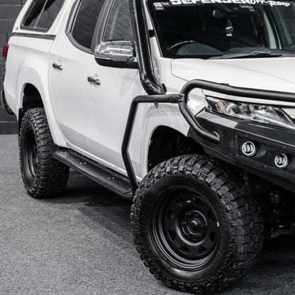 SHIELD Off-Road Brush Bar & Rock Slider Combo to suit Mitsubishi Triton MQ/MR 2015 - 2023 - view 2