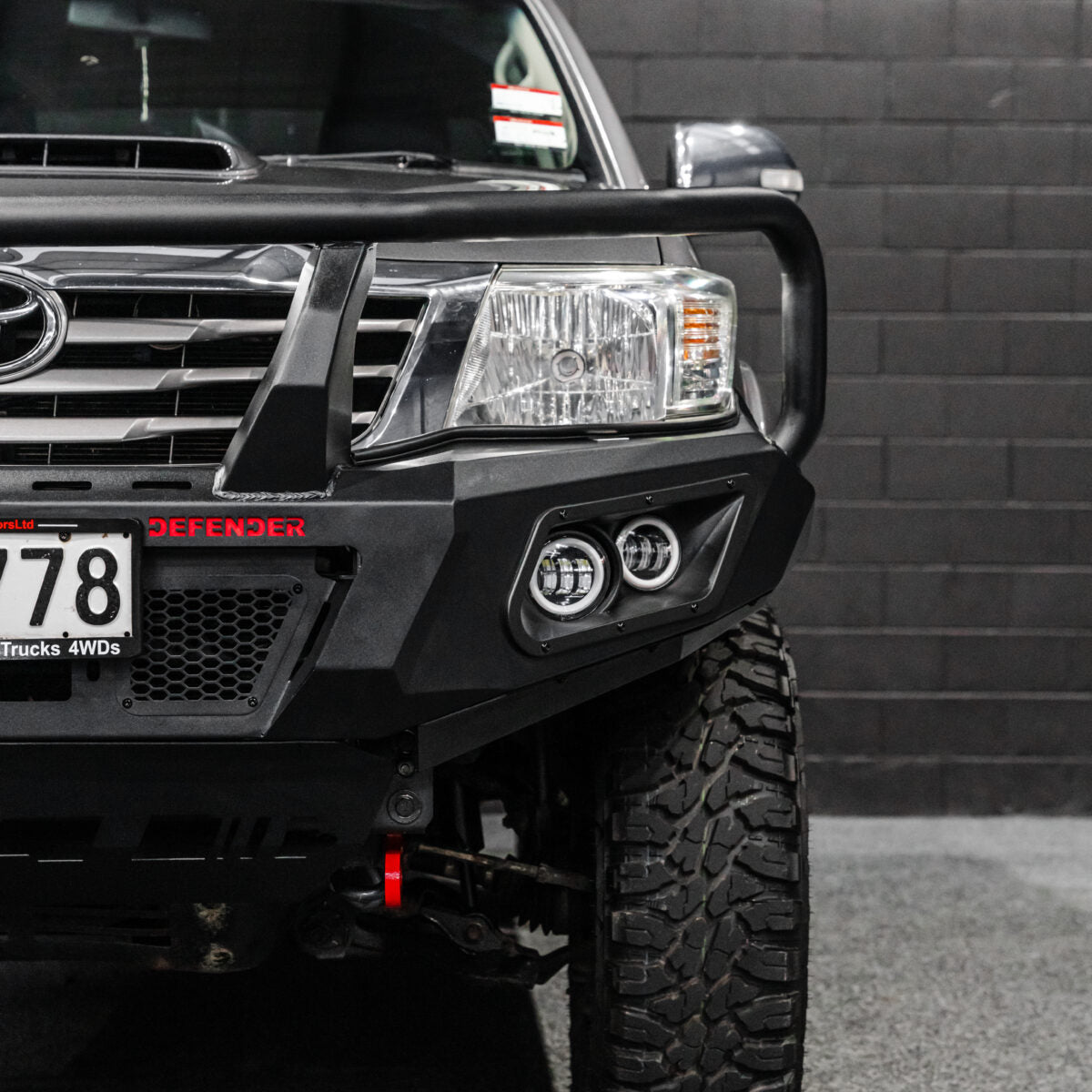 DEFENDER Off-Road Triple Loop Bull-Bar to suit Toyota Hilux Facelift 2012 - 2015