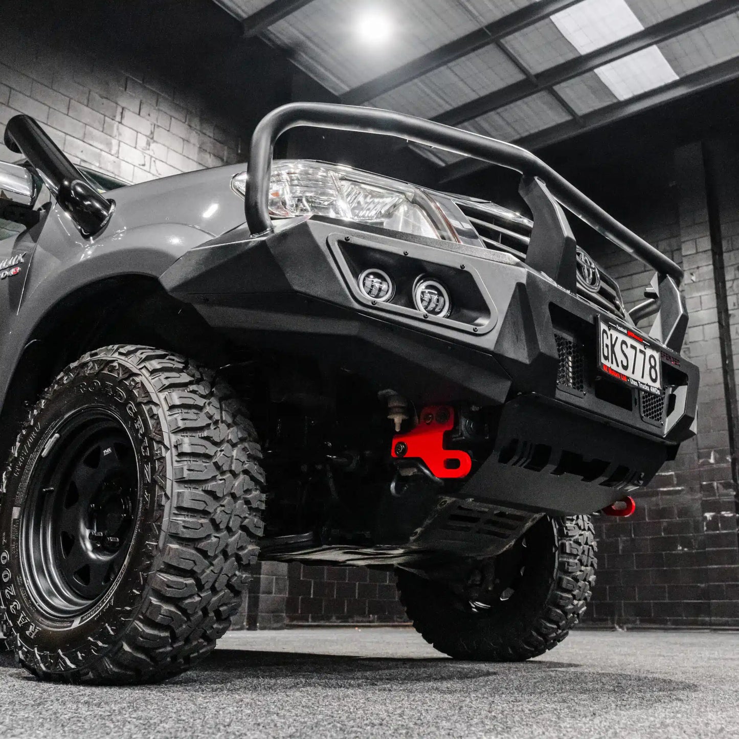 DEFENDER Off-Road Triple Loop Bull-Bar to suit Toyota Hilux Facelift 2012 - 2015