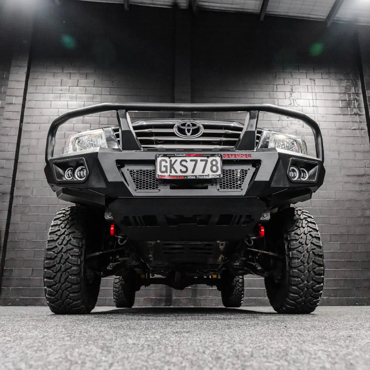 DEFENDER Off-Road Triple Loop Bull-Bar to suit Toyota Hilux Facelift 2012 - 2015
