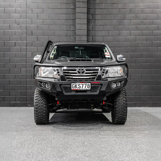 DEFENDER Off-Road Triple Loop Bull-Bar to suit Toyota Hilux Facelift 2012 - 2015