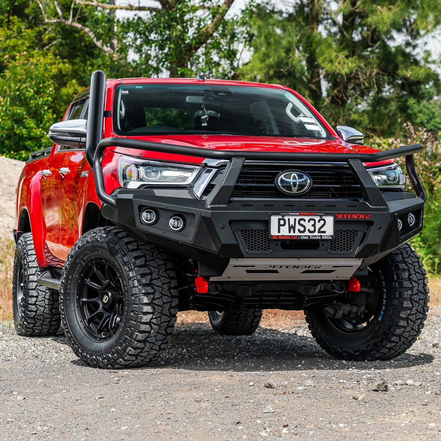 DEFENDER Off-Road Triple Loop Bull-Bar to suit 2021 – Present Toyota Hilux