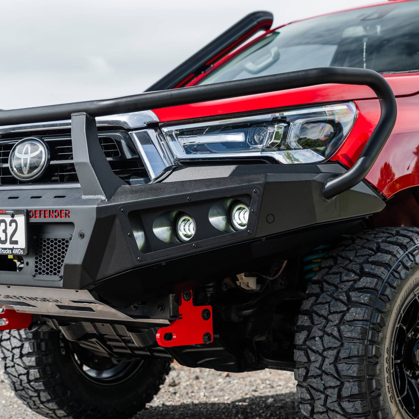 DEFENDER Off-Road Triple Loop Bull-Bar to suit 2021 – Present Toyota Hilux